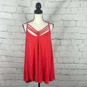 NWOT Torrid Red Adjustable Straps Tank Top Blouse Sz 3X